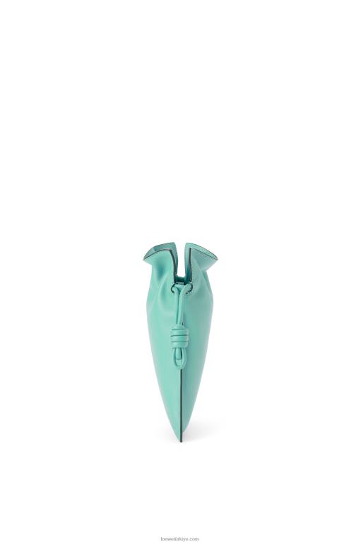Loewe Nappa dana derisinde flamenko cebi 02600296 kadınlar taze nane