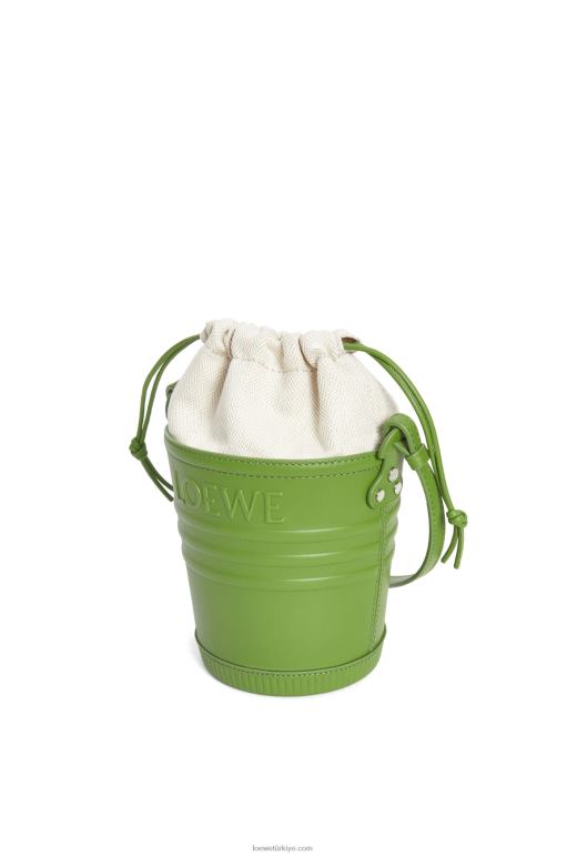 Loewe dana derisinden jardinier cebi 02600228 kadınlar ilkbahar yesili