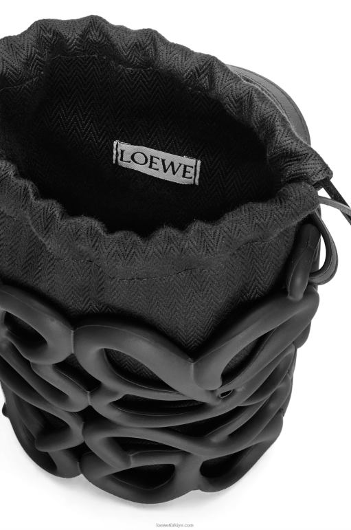 Loewe hafif köpük kauçukta anagram şişirilmiş cep 02600578 kadınlar siyah