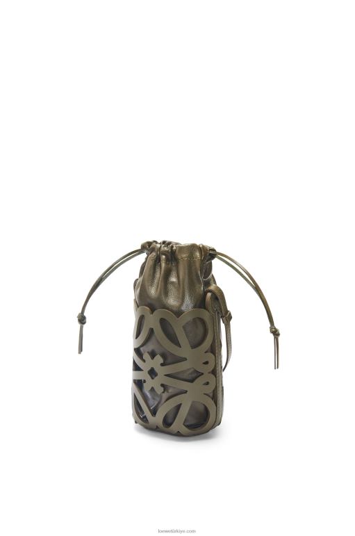 Loewe klasik dana derisi ve napa anagram cep 02600551 kadınlar çay tozu sır
