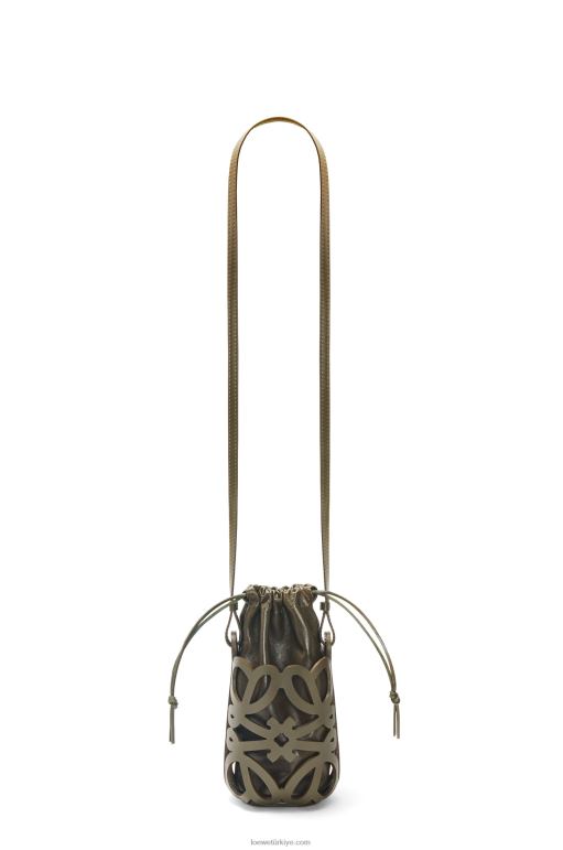 Loewe klasik dana derisi ve napa anagram cep 02600551 kadınlar çay tozu sır