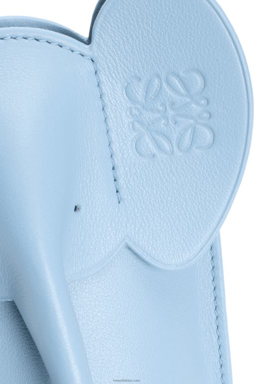 Loewe klasik dana derisinde fil cebi 02600580 kadınlar tozlu mavi