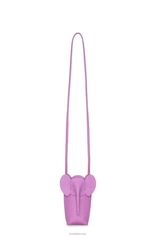 Loewe klasik dana derisinde fil cebi 02600581 kadınlar kaya gülü