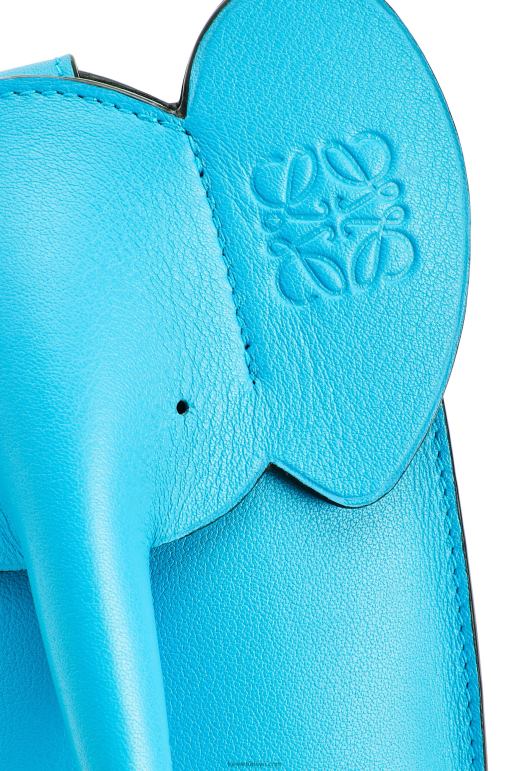 Loewe klasik dana derisinde fil cebi 02600603 kadınlar mavi