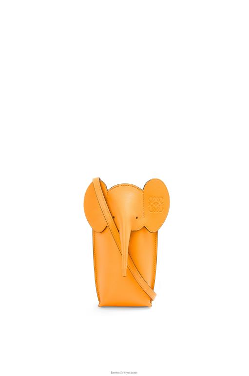 Loewe klasik dana derisinde fil cebi 02600616 kadınlar mandalina