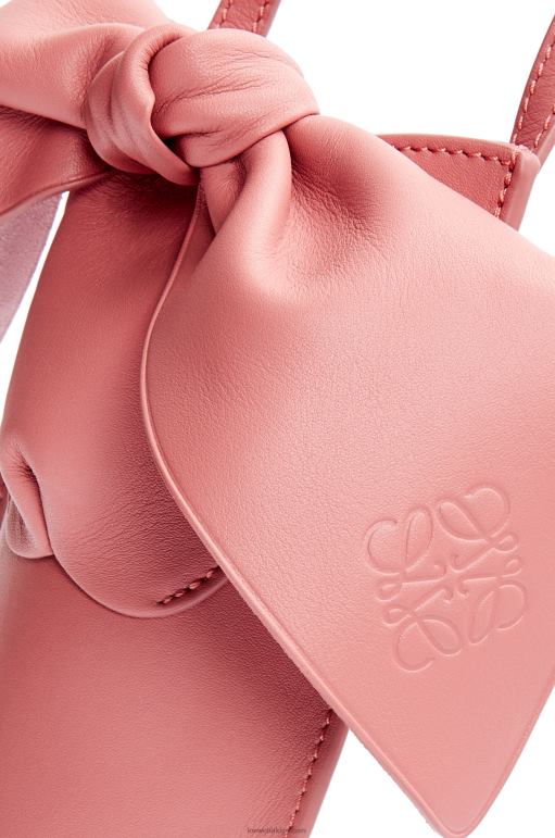 Loewe klasik dana derisinde tavşan cebi 02600621 kadınlar şeftali çiçeği