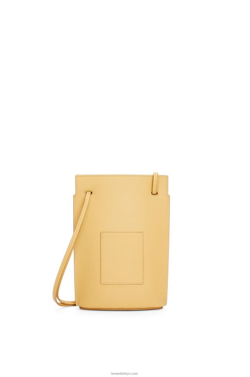Loewe klasik dana derisinde zar cebi 02600574 kadınlar koyu tereyağı