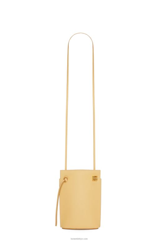 Loewe klasik dana derisinde zar cebi 02600574 kadınlar koyu tereyağı