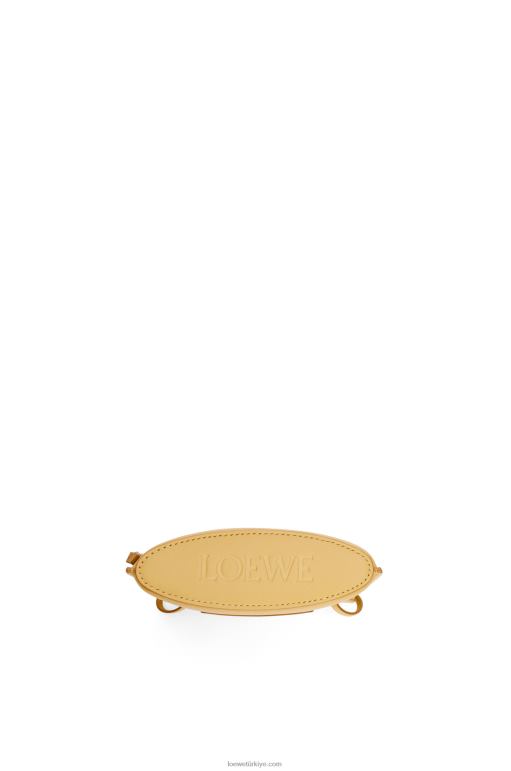 Loewe klasik dana derisinde zar cebi 02600574 kadınlar koyu tereyağı