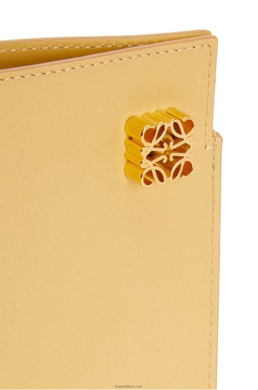 Loewe klasik dana derisinde zar cebi 02600574 kadınlar koyu tereyağı