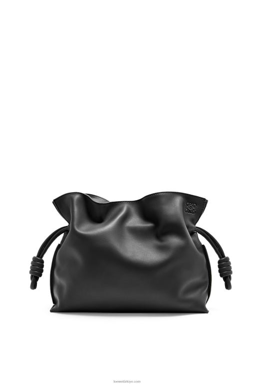 Loewe napa dana derisinden flamenko debriyajı 02600362 kadınlar siyah