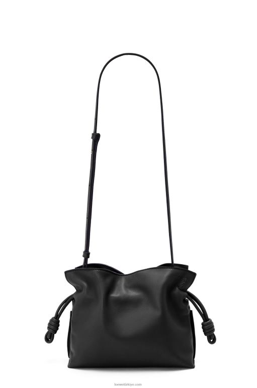 Loewe napa dana derisinden mini flamenko debriyajı 02600206 kadınlar siyah