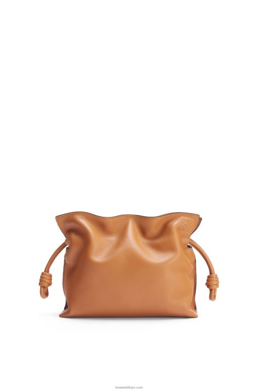 Loewe napa dana derisinden mini flamenko debriyajı 02600216 kadınlar sıcak çöl