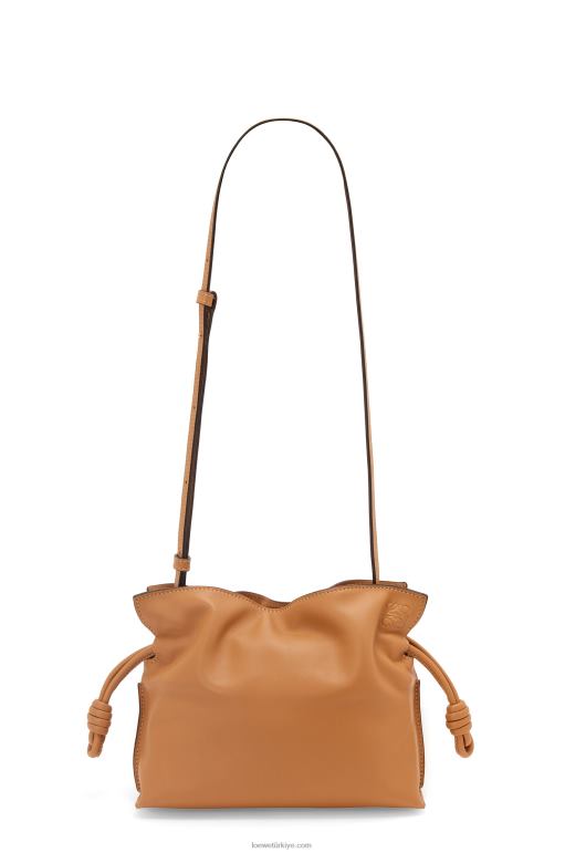 Loewe napa dana derisinden mini flamenko debriyajı 02600216 kadınlar sıcak çöl