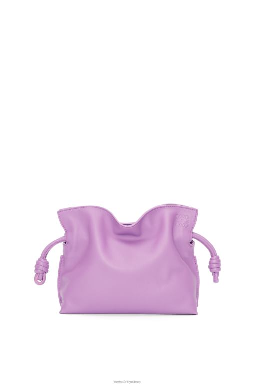 Loewe napa dana derisinden mini flamenko debriyajı 02600321 kadınlar taklit