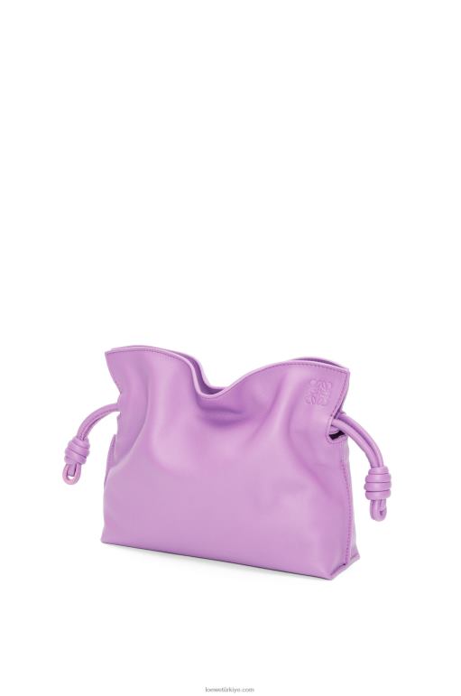 Loewe napa dana derisinden mini flamenko debriyajı 02600321 kadınlar taklit