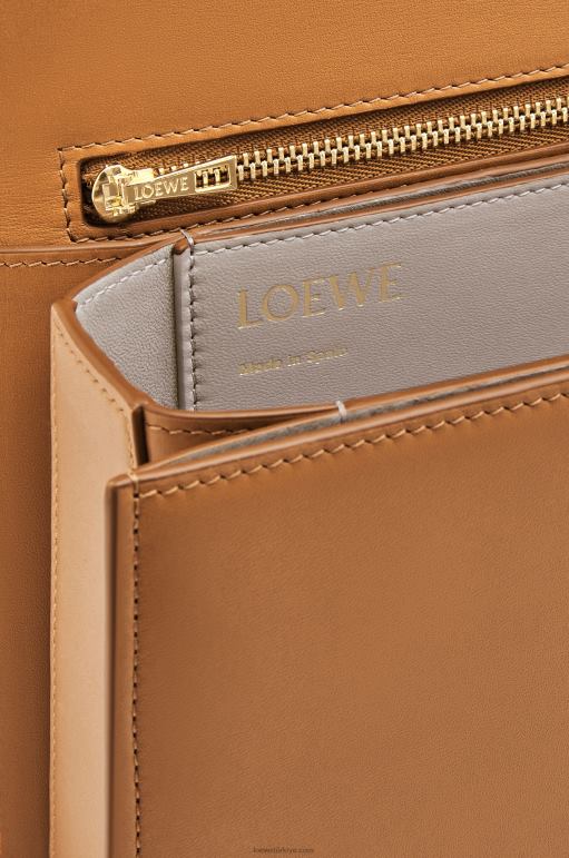 Loewe ipek dana derisinden goya çanta 02600300 kadınlar sıcak çöl