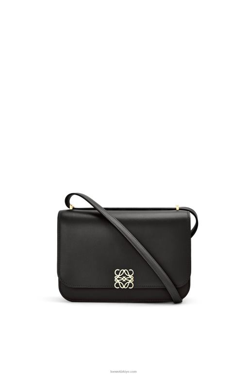 Loewe ipek dana derisinden goya çanta 02600306 kadınlar siyah