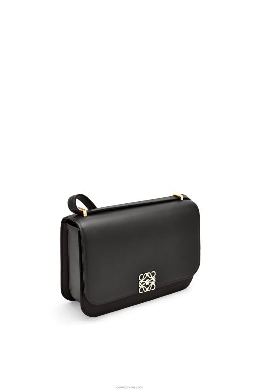 Loewe ipek dana derisinden goya çanta 02600306 kadınlar siyah