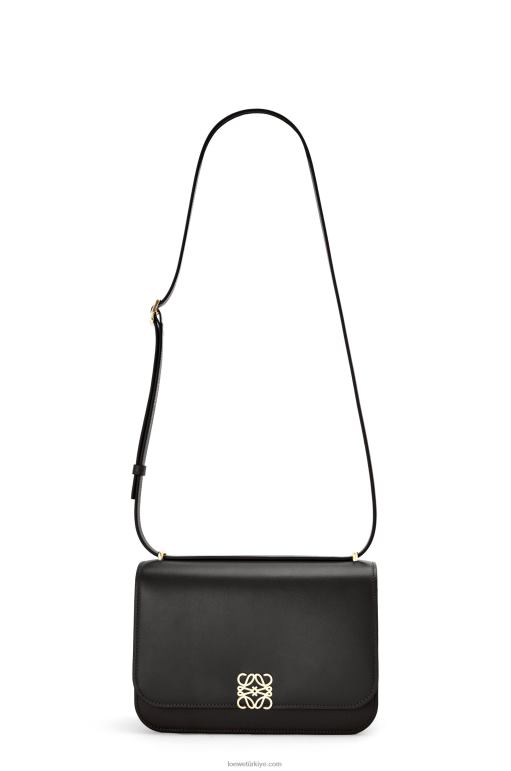 Loewe ipek dana derisinden goya çanta 02600306 kadınlar siyah