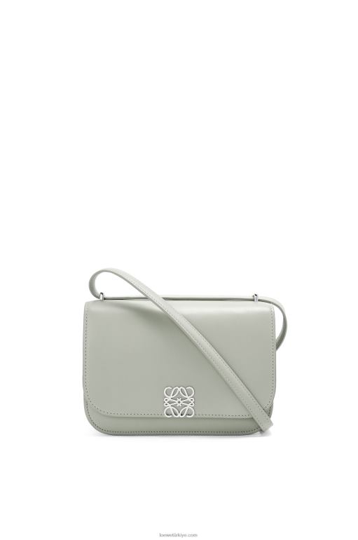 Loewe ipek dana derisinden goya çanta 02600507 kadınlar kül grisi