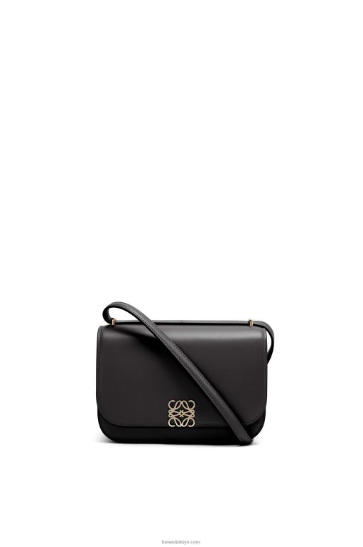 Loewe ipek dana derisinden küçük goya çantası 02600269 kadınlar siyah