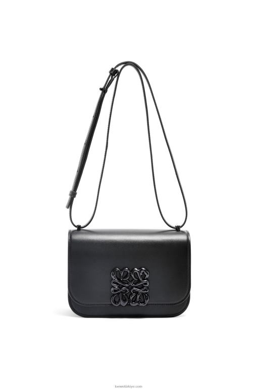 Loewe ipek dana derisinden küçük goya çantası 02600456 kadınlar siyah