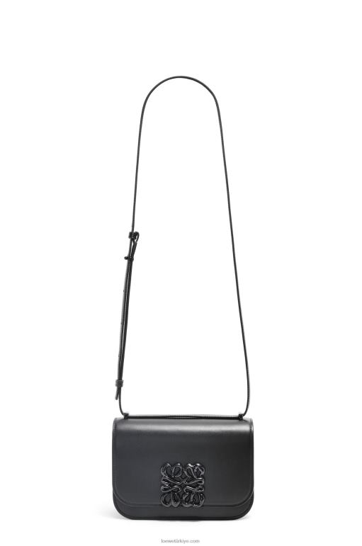 Loewe ipek dana derisinden küçük goya çantası 02600456 kadınlar siyah