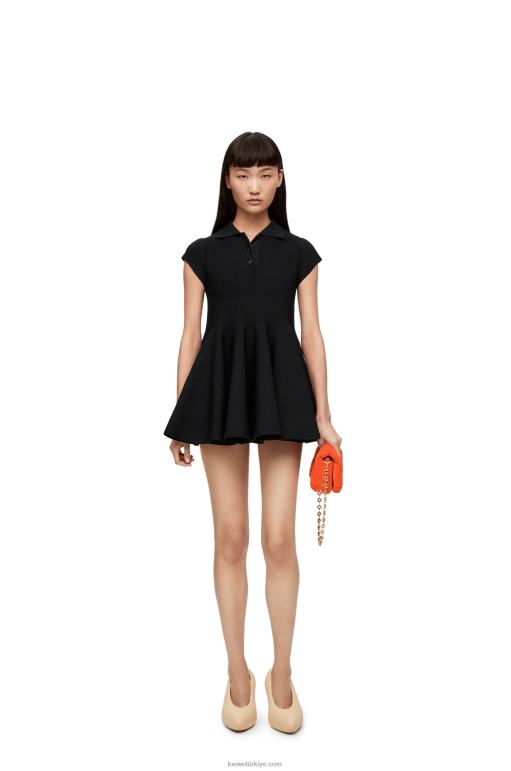 Loewe kadife mini goya goya çantası 02600249 kadınlar Mercan kırmızısı