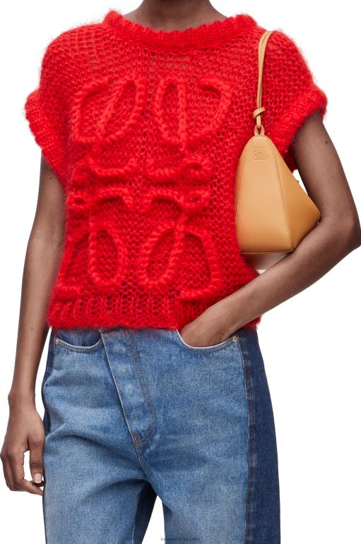 Loewe klasik dana derisinde mini hamak berduş çantası 02600323 kadınlar sıcak çöl