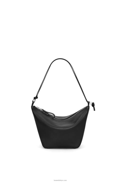 Loewe klasik dana derisinde mini hamak berduş çantası 02600329 kadınlar siyah