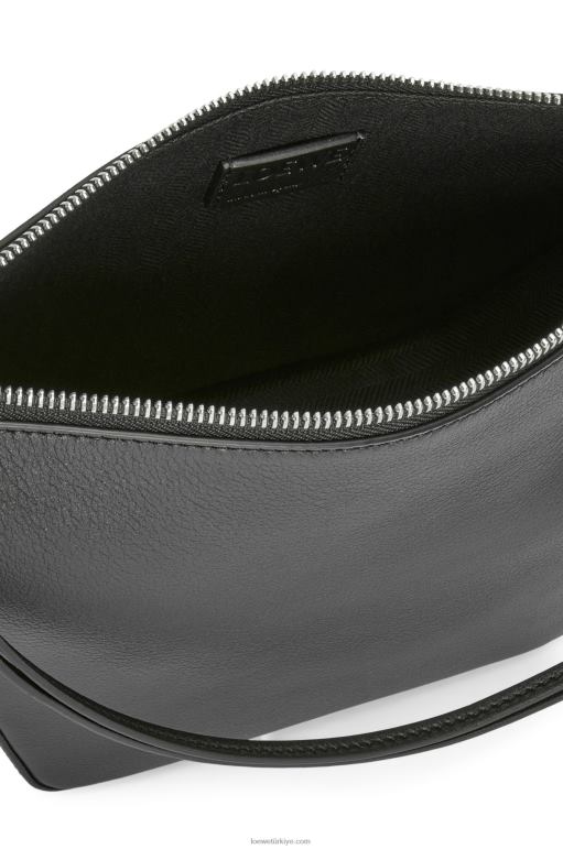 Loewe klasik dana derisinde mini hamak berduş çantası 02600329 kadınlar siyah