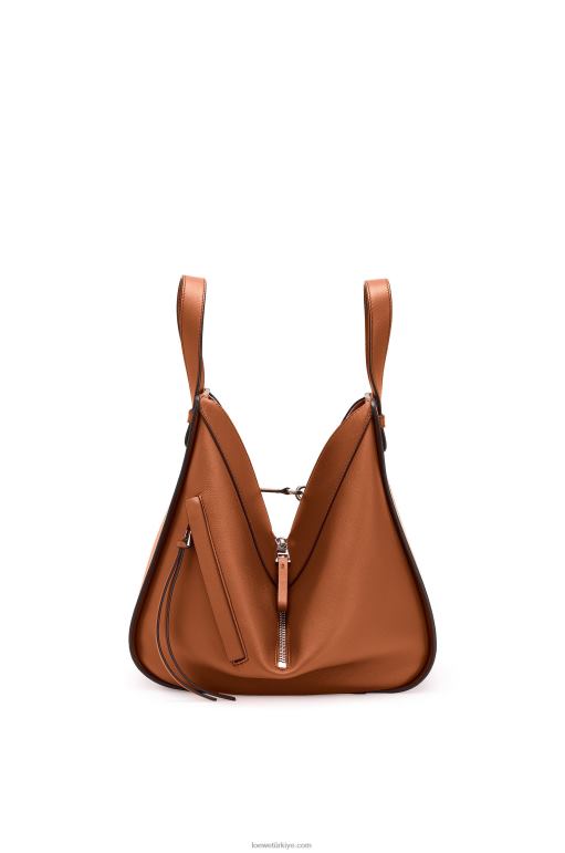 Loewe klasik dana derisinden küçük hamak çanta 02600469 kadınlar bronzlaşmak