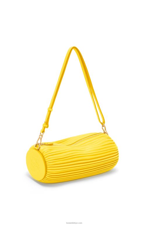 Loewe Nappa dana derisinden bileklik kesesi 02600589 kadınlar limon