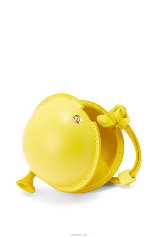 Loewe klasik dana derisinden balon kese 02600629 kadınlar sarı