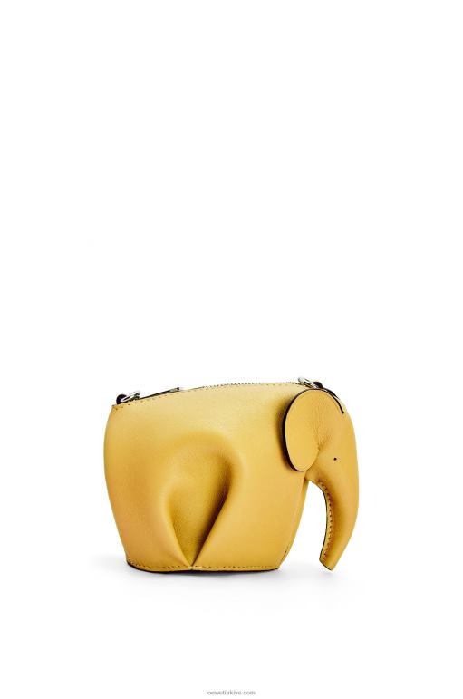 Loewe klasik dana derisinden fil kesesi 02600557 kadınlar sarı