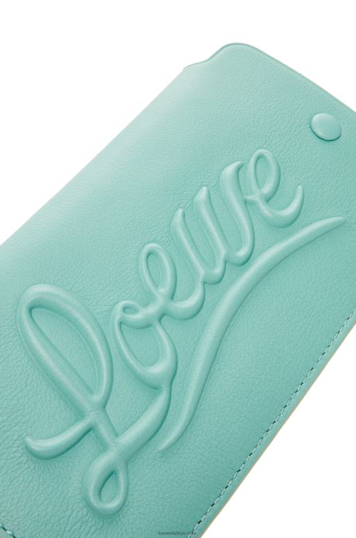 Loewe klasik dana derisinden halka kese 02600594 kadınlar taze nane