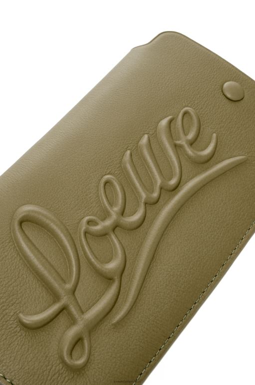 Loewe klasik dana derisinden halka kese 02600595 kadınlar zeytin