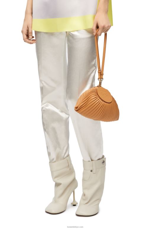 Loewe pileli napa bilezik kese 02600627 kadınlar sıcak çöl