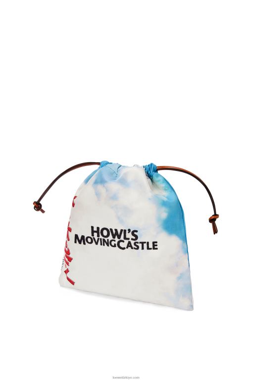 Loewe tuvalde hareketli kale ipli kese 02600631 kadınlar çok renkli