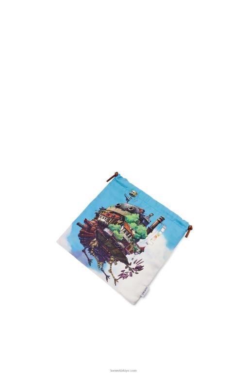 Loewe tuvalde hareketli kale ipli kese 02600631 kadınlar çok renkli