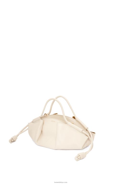 Loewe parlak napa dana derisinden küçük paseo çanta 02600345 kadınlar Angora