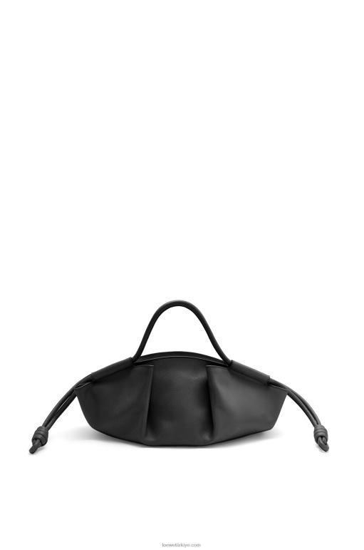 Loewe parlak napa dana derisinden küçük paseo çanta 02600347 kadınlar siyah