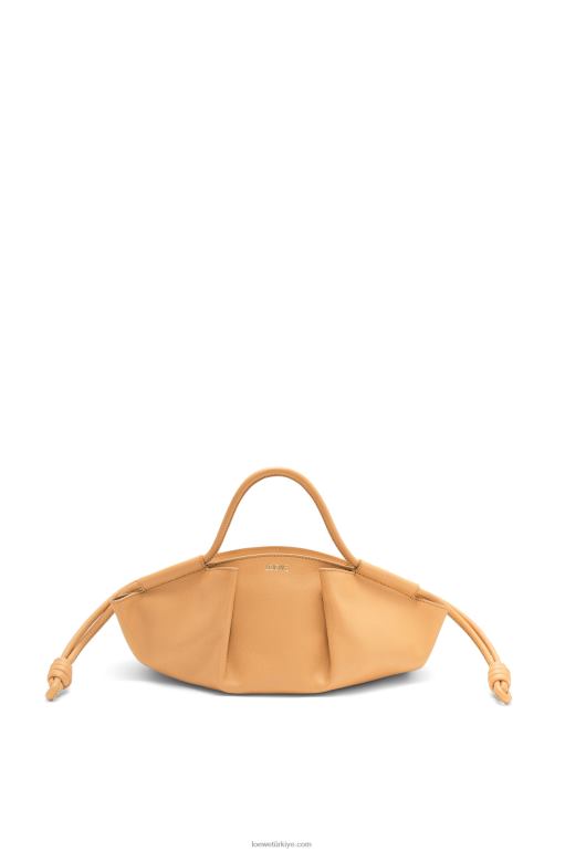 Loewe parlak napa dana derisinden küçük paseo çanta 02600418 kadınlar sıcak çöl