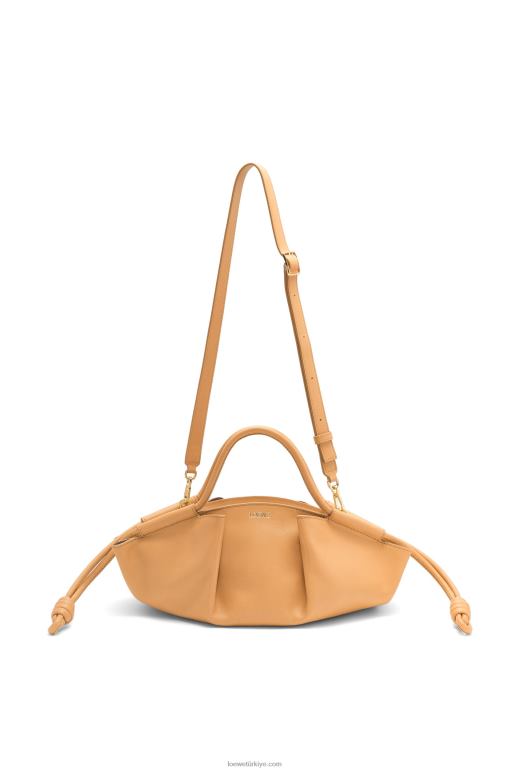 Loewe parlak napa dana derisinden küçük paseo çanta 02600418 kadınlar sıcak çöl