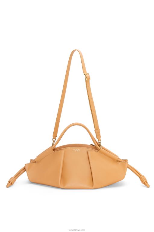 Loewe parlak napa dana derisinden paseo çanta 02600417 kadınlar sıcak çöl