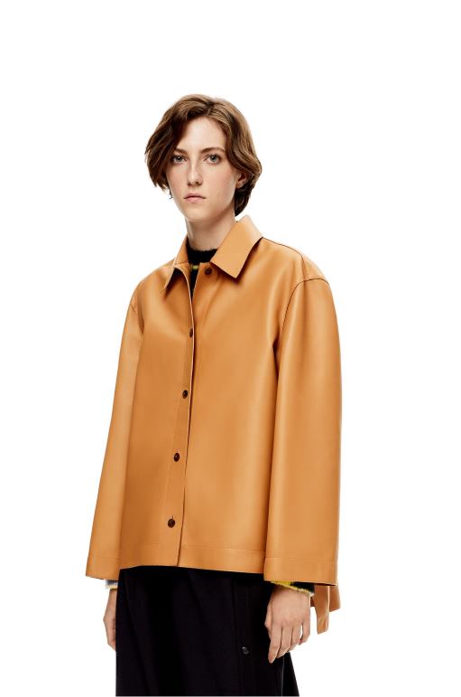 Loewe napa tunik gömlek 02600937 kadınlar sıcak çöl