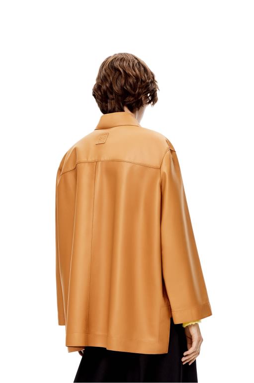 Loewe napa tunik gömlek 02600937 kadınlar sıcak çöl