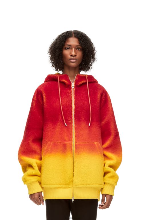Loewe yünlü calcifer kakmalı kapşonlu 02600839 kadınlar çok renkli