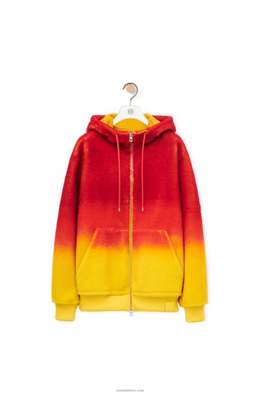 Loewe yünlü calcifer kakmalı kapşonlu 02600839 kadınlar çok renkli